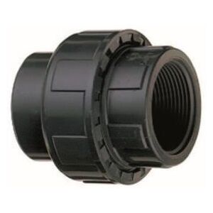 Raccord union mixte - INTERPLAST - Ø63 x 2 - 16 bars - Connexion PVC - Construction piscine Gris - Publicité Raccord union mixte - INTERPLAST - Ø63 x 2 - 16 bars - Connexion PVC - Construction piscine Gris - Publicité