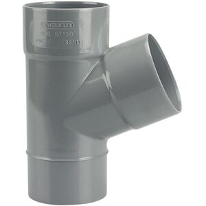 Raccord PVC - WAVIN - 3026013 - Pièce en Y 67° - Diamètre 100 mm - Femelle/Mâle Gris - Publicité Raccord PVC - WAVIN - 3026013 - Pièce en Y 67° - Diamètre 100 mm - Femelle/Mâle Gris - Publicité