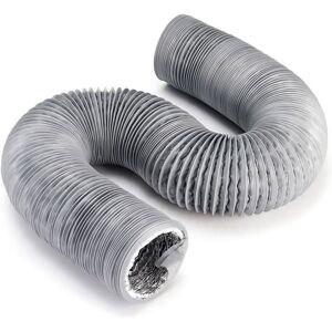 STORIVA Tuyau Ventilation PVC 100 mm x 6 m Conduit Évacuation pour Hotte Climatisation Sèche-Linge Gris - Publicité STORIVA Tuyau Ventilation PVC 100 mm x 6 m Conduit Évacuation pour Hotte Climatisation Sèche-Linge Gris - Publicité