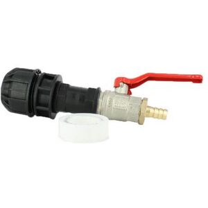 Vanne laiton 1/4 de tour - kit couplage cuve - Publicité Vanne laiton 1/4 de tour - kit couplage cuve - Publicité