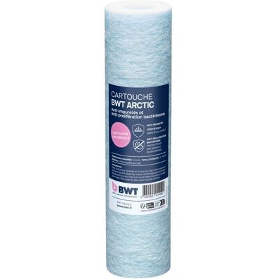 Pack cartouches annuel - BWT - ARCTIC 20 µm + PURESILI - Anti-impuretés + antibactérien - Publicité Pack cartouches annuel - BWT - ARCTIC 20 µm + PURESILI - Anti-impuretés + antibactérien - Publicité