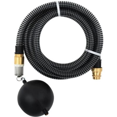 Tuyau daspiration - vidaXL - 11 - 7 m - PVC - Raccords en laiton Noir - Publicité Tuyau daspiration - vidaXL - 11 - 7 m - PVC - Raccords en laiton Noir - Publicité