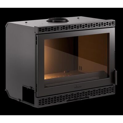 Insert à bûches - INVICTA - Sirocco convection naturemme - 8 KW - En fonte - Bûches 58 cm max Gris - Publicité Insert à bûches - INVICTA - Sirocco convection naturemme - 8 KW - En fonte - Bûches 58 cm max Gris - Publicité