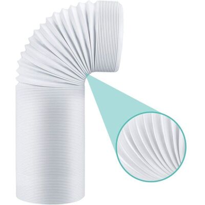 ZENTRONIS Tuyau de climatisation - Kit dextension de tuyau de ventilation de 150 mm de diamètre 15 m de long raccord gauche - Publicité ZENTRONIS Tuyau de climatisation - Kit dextension de tuyau de ventilation de 150 mm de diamètre 15 m de long raccord gauche - Publicité