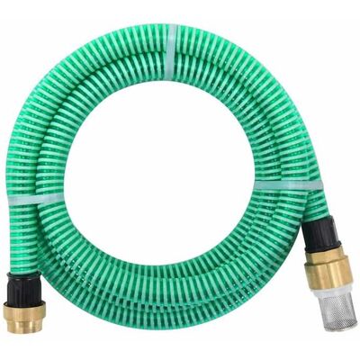 Tuyau daspiration - vidaXL - 11 - PVC - 15 m - Raccords en laiton Vert - Publicité Tuyau daspiration - vidaXL - 11 - PVC - 15 m - Raccords en laiton Vert - Publicité