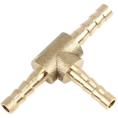 Raccord cannelé de tuyau SOURCING MAP Raccord Laiton 4mm Cannelé 3 Voies Connecteur T Adaptateur pour Tuyau Huile Air Eau Jaune - Publicité Raccord cannelé de tuyau SOURCING MAP Raccord Laiton 4mm Cannelé 3 Voies Connecteur T Adaptateur pour Tuyau Huile Air Eau Jaune - Publicité