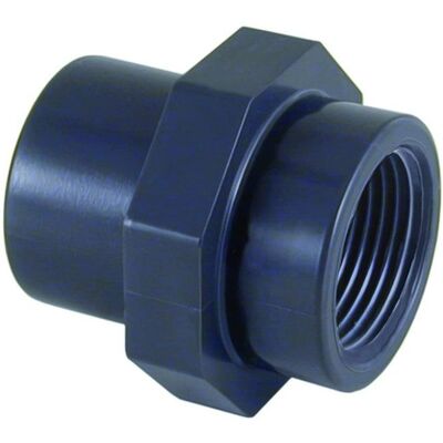 Raccord PVC réduction - CEPEX - 50-40 mm (filetage 1 1/4) - PN10 - Montage par collage - PVC-U - Publicité Raccord PVC réduction - CEPEX - 50-40 mm (filetage 1 1/4) - PN10 - Montage par collage - PVC-U - Publicité