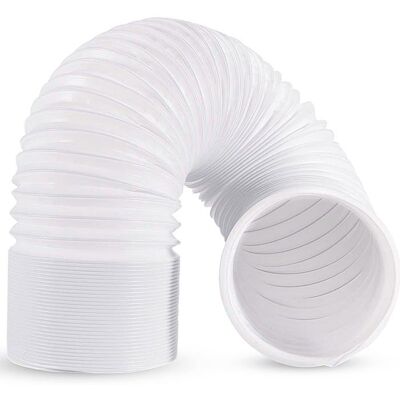 AIMOONSA Tuyau dévacuation pour climatiseur mobile 2 m Ø15 cm en polypropylène (PP) rétractable Blanc - Publicité AIMOONSA Tuyau dévacuation pour climatiseur mobile 2 m Ø15 cm en polypropylène (PP) rétractable Blanc - Publicité