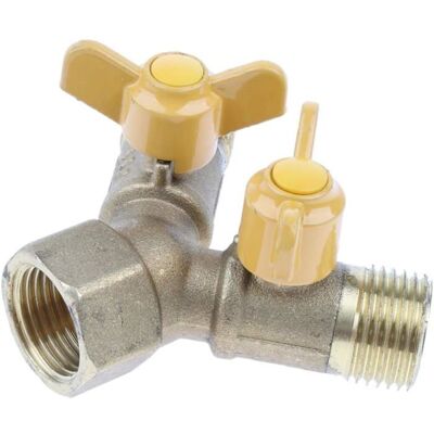 AMRINUGL 1 Adaptateur gaz laiton 20mm connecteur tuyau robinetterie pour canalisation gaz naturel . Jaune - Publicité AMRINUGL 1 Adaptateur gaz laiton 20mm connecteur tuyau robinetterie pour canalisation gaz naturel . Jaune - Publicité
