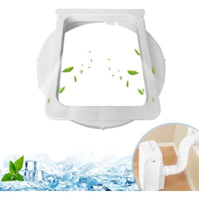 DOK Adaptateur Tuyau Climatiseur Mobile 150mm Interface Fenêtre Raccord Extension Coupleur Tube Portable Pièce Rechange - Publicité DOK Adaptateur Tuyau Climatiseur Mobile 150mm Interface Fenêtre Raccord Extension Coupleur Tube Portable Pièce Rechange - Publicité