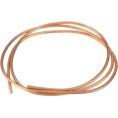 LIAIKI 2M T2 Tuyau de Cuivre Souple Tube de Cuivre pour Tuyauterie de Réfrigération OD 6mm ID 4mm Épaisseur 1mm (OD 6mm ID 4mm) - Publicité LIAIKI 2M T2 Tuyau de Cuivre Souple Tube de Cuivre pour Tuyauterie de Réfrigération OD 6mm ID 4mm Épaisseur 1mm (OD 6mm ID 4mm) - Publicité
