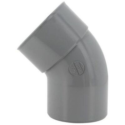 NICOLL Coude PVC 45° - Raccord de tuyau - Publicité NICOLL Coude PVC 45° - Raccord de tuyau - Publicité