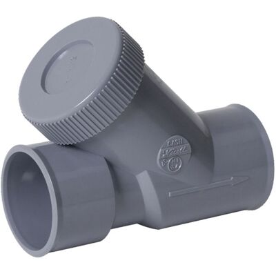 Clapet anti-retour PVC gris - Diamètre 40 mm - Nicoll - Publicité Clapet anti-retour PVC gris - Diamètre 40 mm - Nicoll - Publicité