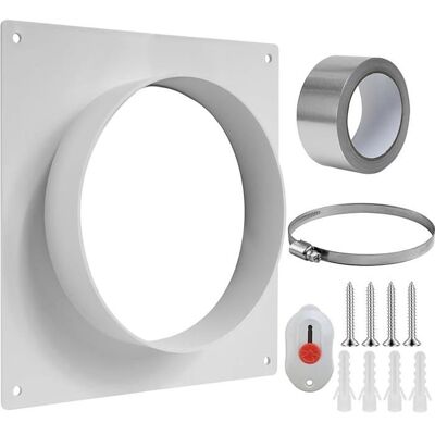 AUTREMENT Tuyau de ventilation 150mm Tuyau d& 39 évacuation Adaptateur Passage mural Climatisation Flange Connecteur de tuyau Connecteur de Blanc - Publicité AUTREMENT Tuyau de ventilation 150mm Tuyau d& 39 évacuation Adaptateur Passage mural Climatisation Flange Connecteur de tuyau Connecteur de Blanc - Publicité