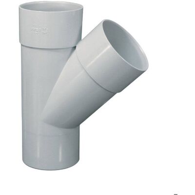 FIRST PLAST Culotte 45° Mâle Femelle Ø160 Blanc - Publicité FIRST PLAST Culotte 45° Mâle Femelle Ø160 Blanc - Publicité