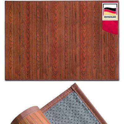 KARAT Tapis en bambou Magenta Marron 90 x 120 cm Marron - Publicité KARAT Tapis en bambou Magenta Marron 90 x 120 cm Marron - Publicité