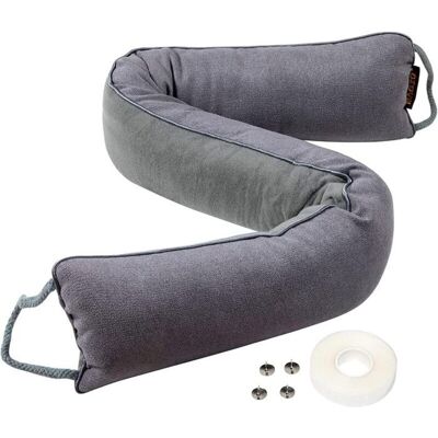 WEEWA Gris Boudin de Porte Isolant Froid 93 cm Bas de Porte Isolant Thermique Anti Froid et Anti Bruit Coussin de Porte Tissu Gris - Publicité WEEWA Gris Boudin de Porte Isolant Froid 93 cm Bas de Porte Isolant Thermique Anti Froid et Anti Bruit Coussin de Porte Tissu Gris - Publicité