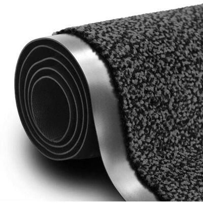 KARAT Tapis de Porte Paillasson dentrée SKY Performa Anthracite 90 x 120 cm Noir - Publicité KARAT Tapis de Porte Paillasson dentrée SKY Performa Anthracite 90 x 120 cm Noir - Publicité