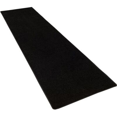 Tapis long couloir - SNAPSTYLE - Cottage - Noir - 80x160 cm - Poils longs Noir - Publicité Tapis long couloir - SNAPSTYLE - Cottage - Noir - 80x160 cm - Poils longs Noir - Publicité