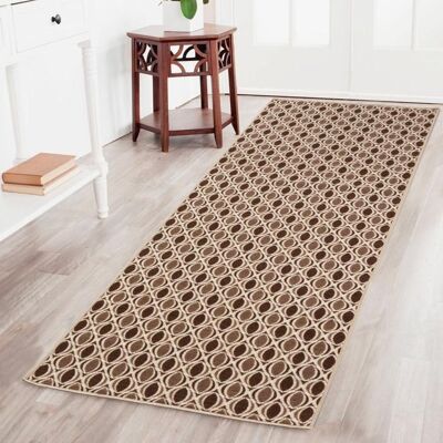 KARAT Tapis de couloir Cork 80 x 300 cm Beige - Publicité KARAT Tapis de couloir Cork 80 x 300 cm Beige - Publicité