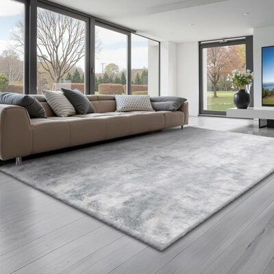 Tapis Salon Chambre Poil Long-VEVOR-1 83 x 2 74 m-Rectangulaire Antidérapant-pour Salon Chambre à Coucher-Gris Clair Gris - Publicité Tapis Salon Chambre Poil Long-VEVOR-1 83 x 2 74 m-Rectangulaire Antidérapant-pour Salon Chambre à Coucher-Gris Clair Gris - Publicité