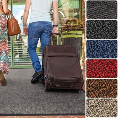 KARAT Tapis antidérapant très absorbant Gris anthracite 90 x 150 cm Noir - Publicité KARAT Tapis antidérapant très absorbant Gris anthracite 90 x 150 cm Noir - Publicité