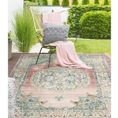 THE CARPET Palma Rose Tapis d'Extérieur - Tapis - Publicité THE CARPET Palma Rose Tapis d'Extérieur - Tapis - Publicité
