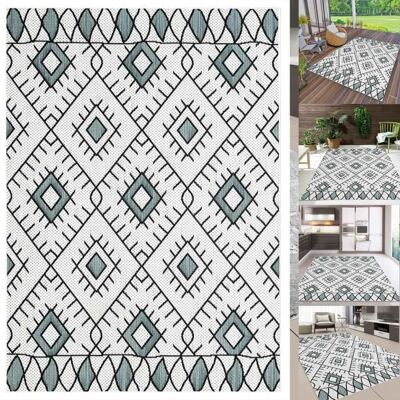 Tapis dextérieur - VIMODA - 80x150 cm - Vert - Rectangulaire - Synthétique Vert - Publicité Tapis dextérieur - VIMODA - 80x150 cm - Vert - Rectangulaire - Synthétique Vert - Publicité
