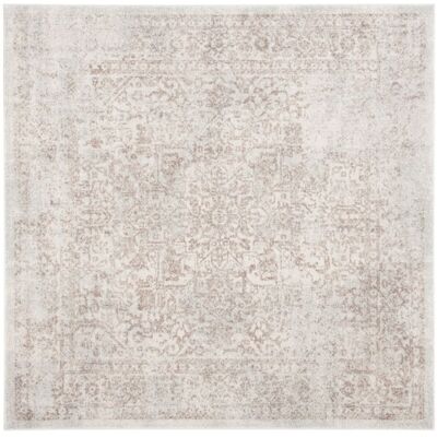 SAFAVIEH Tapis ivoire / taupe 235 x 235 cm - Publicité SAFAVIEH Tapis ivoire / taupe 235 x 235 cm - Publicité