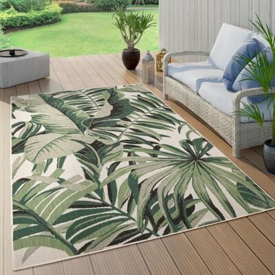 Paco Home Tapis Exterieur Terrasse Salon Cuisine Motif Boho Jungle Motif Palmiers Vert 240x340 cm Vert - Publicité Paco Home Tapis Exterieur Terrasse Salon Cuisine Motif Boho Jungle Motif Palmiers Vert 240x340 cm Vert - Publicité