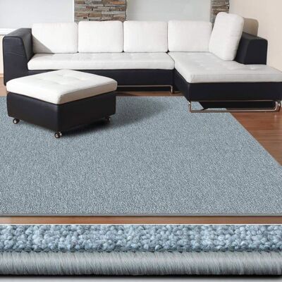 FLOORDIREKT Tapis de salon et décoration sur mesure Gris clair 67 x 100 cm Gris - Publicité FLOORDIREKT Tapis de salon et décoration sur mesure Gris clair 67 x 100 cm Gris - Publicité