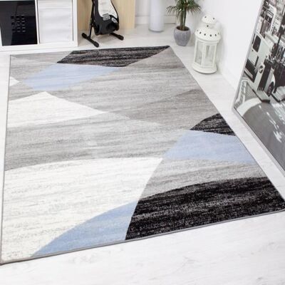 VIMODA - Moderní koberec - beige-brun - 5 mm - Tapis - Publicité VIMODA - Moderní koberec - beige-brun - 5 mm - Tapis - Publicité