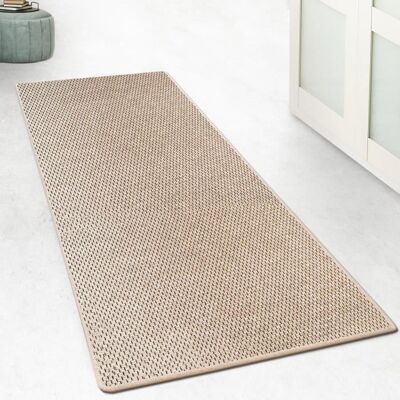 Tapis de couloir - KARAT - Kalkutta - Aspect Sisal - Beige - 66 x 250 cm Beige - Publicité Tapis de couloir - KARAT - Kalkutta - Aspect Sisal - Beige - 66 x 250 cm Beige - Publicité