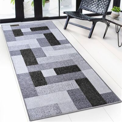 FLOORDIREKT Tapis de passage sur mesure Mannheim Anthracite 80 x 50 cm Gris - Publicité FLOORDIREKT Tapis de passage sur mesure Mannheim Anthracite 80 x 50 cm Gris - Publicité