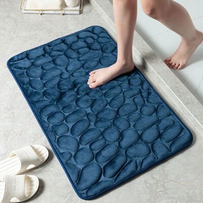 Generic Tapis de bain antidérapant et absorbant 40 x 60cm (bleu) - Publicité Generic Tapis de bain antidérapant et absorbant 40 x 60cm (bleu) - Publicité