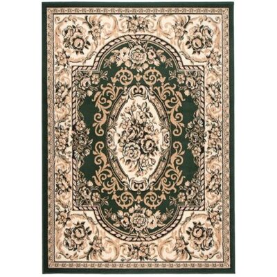TAPISO Tapis Salon Poils Courts ATLAS Vert Crème Beige Ornemental Polypropylène Intérieur 160x230 cm Vert - Publicité TAPISO Tapis Salon Poils Courts ATLAS Vert Crème Beige Ornemental Polypropylène Intérieur 160x230 cm Vert - Publicité