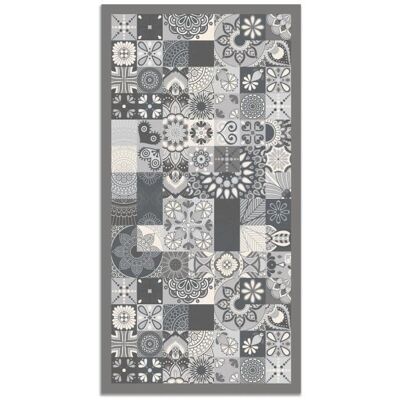 Tapis en vinyle gris 100x140cm hydraulique Panorama - Publicité Tapis en vinyle gris 100x140cm hydraulique Panorama - Publicité