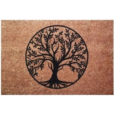 Tapis - IDMAT - Dallas - 40 x 60 cm - Arbre Noir - Publicité Tapis - IDMAT - Dallas - 40 x 60 cm - Arbre Noir - Publicité