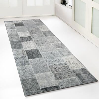 KARAT Tapis de couloir Monsano Antidérapant Gris anthracite 80 x 250 cm Noir - Publicité KARAT Tapis de couloir Monsano Antidérapant Gris anthracite 80 x 250 cm Noir - Publicité