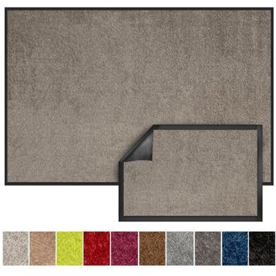 KARAT Tapis de Porte Paillasson dentrée Performa Gris moineau 90 x 120 cm - Publicité KARAT Tapis de Porte Paillasson dentrée Performa Gris moineau 90 x 120 cm - Publicité