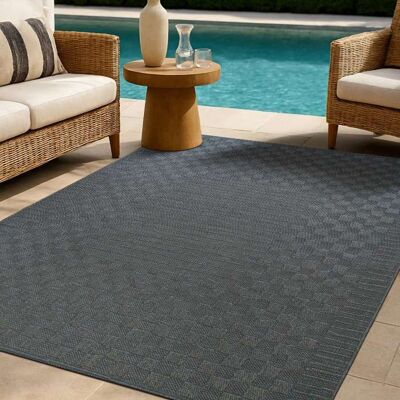 The Deco Factory - JUTA ASPECT BOX - Gris - 160x225 - Tapis - Publicité The Deco Factory - JUTA ASPECT BOX - Gris - 160x225 - Tapis - Publicité