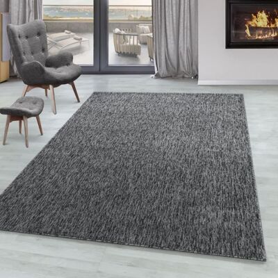SIMPEX Tapis à poil ras Gabbeh optique robuste chambre moquette Bureau à domicilev Gris 200 x 290 cm Gris - Publicité SIMPEX Tapis à poil ras Gabbeh optique robuste chambre moquette Bureau à domicilev Gris 200 x 290 cm Gris - Publicité