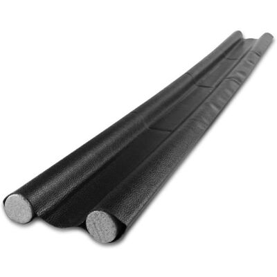 CARTLY MARKET 1 pièce Boudin de Porte Double Isolant 96 cm Bas de Porte Asolation Anti Froid Lavable et Durable Anti Bruit Insect Boudin Porte Noir - Publicité CARTLY MARKET 1 pièce Boudin de Porte Double Isolant 96 cm Bas de Porte Asolation Anti Froid Lavable et Durable Anti Bruit Insect Boudin Porte Noir - Publicité