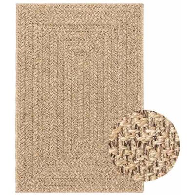 vidaXL Tapis 120x170 cm aspect jute intérieur et extérieur tapis dextérieur tapis de sol tapis dintérieur 364831 Beige - Publicité vidaXL Tapis 120x170 cm aspect jute intérieur et extérieur tapis dextérieur tapis de sol tapis dintérieur 364831 Beige - Publicité