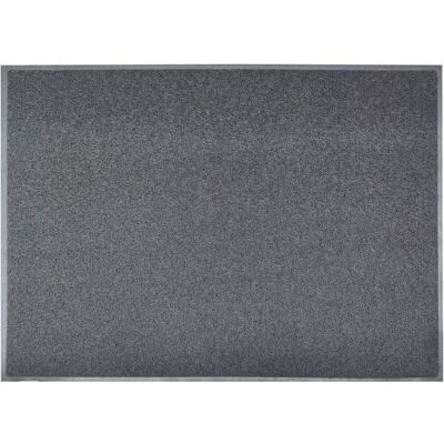 KARAT Tapis de Porte Paillasson Spaghetti Gris 90 x 120 cm Gris - Publicité KARAT Tapis de Porte Paillasson Spaghetti Gris 90 x 120 cm Gris - Publicité
