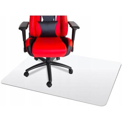 GOCKOWIAK Tapis de protection sous le fauteuil 140x100 cm 0 5 mm Rouge - Publicité GOCKOWIAK Tapis de protection sous le fauteuil 140x100 cm 0 5 mm Rouge - Publicité