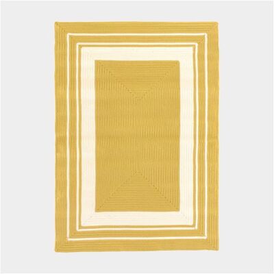 Decoweb - 120x170 - Jaune safran - Rug - Publicité Decoweb - 120x170 - Jaune safran - Rug - Publicité