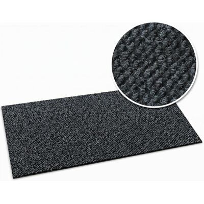 FLOORDIREKT Tapis anti-salissures Hong Kong Pro Anthracite 100 x 500 cm Gris - Publicité FLOORDIREKT Tapis anti-salissures Hong Kong Pro Anthracite 100 x 500 cm Gris - Publicité