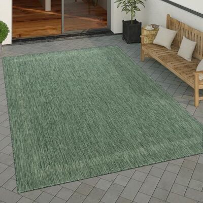 Paco Home Tapis Exterieur Terrasse Balcon Tapis Cuisine Uni Avec Bordure Moderne Vert 80x150 cm Vert - Publicité Paco Home Tapis Exterieur Terrasse Balcon Tapis Cuisine Uni Avec Bordure Moderne Vert 80x150 cm Vert - Publicité