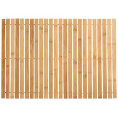 Tapis de bain caillebotis à rouler bambou 40x60cm - 5 five simply smart Beige - Publicité Tapis de bain caillebotis à rouler bambou 40x60cm - 5 five simply smart Beige - Publicité